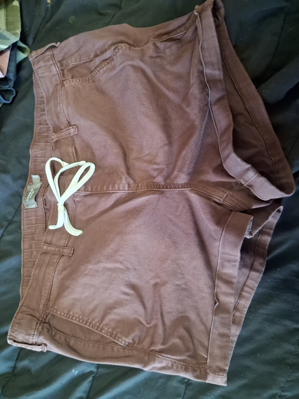 torrid Brown Drawstring Shorts